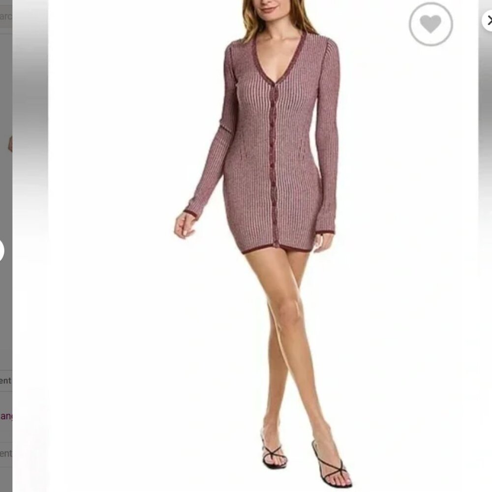Rag & Bone Alexis Ribbed Mini Dress - Picture 4 of 4
